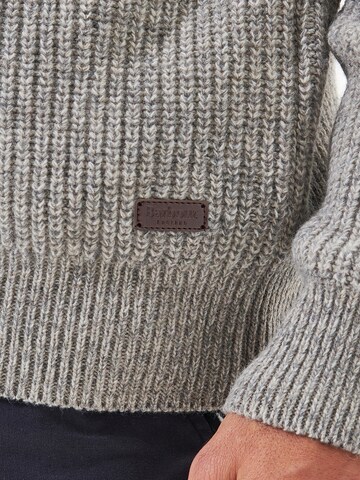 Barbour Pullover 'Horseford' in Grau