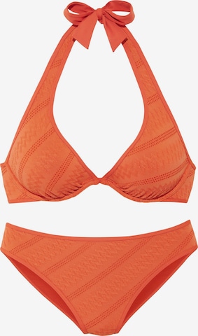 Invisible Bikini s.Oliver en orange : devant