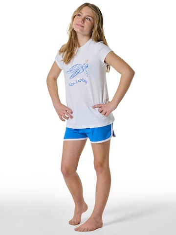 SCHIESSER Pajamas ' Nightwear ' in White: front
