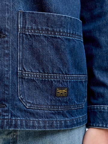 Jack & Jones Plus Jacke 'JPRBLUDERRY' in Blau