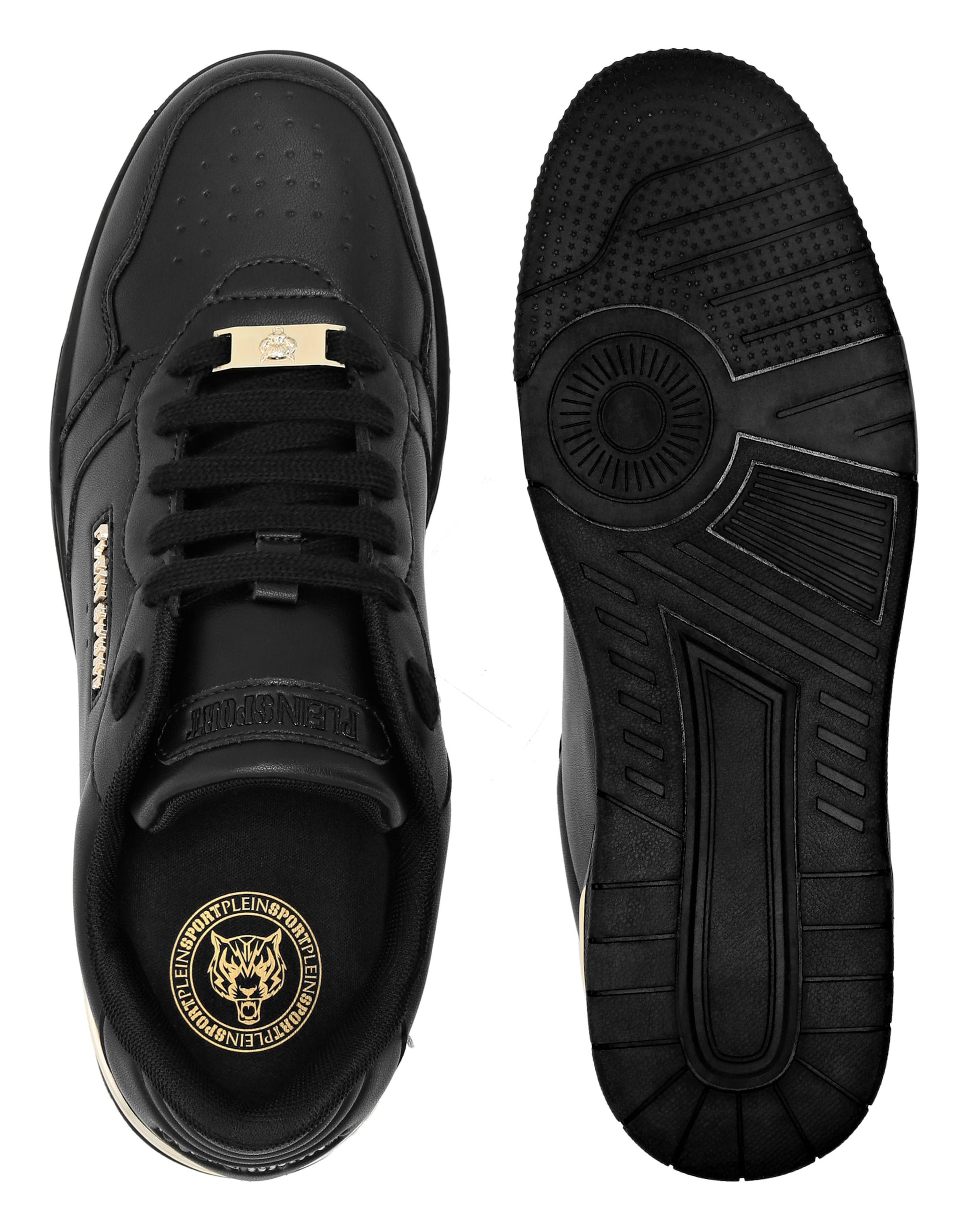 Plein Sport - Zapatillas deportivas bajas 'Tiger.X' en negro
