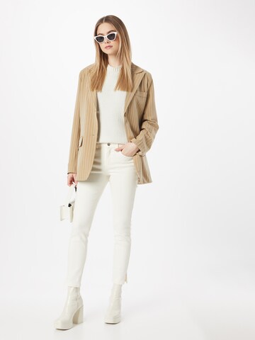 OUI Slim fit Jeans in Beige