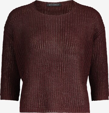 Betty Barclay Sweater in Purple: front