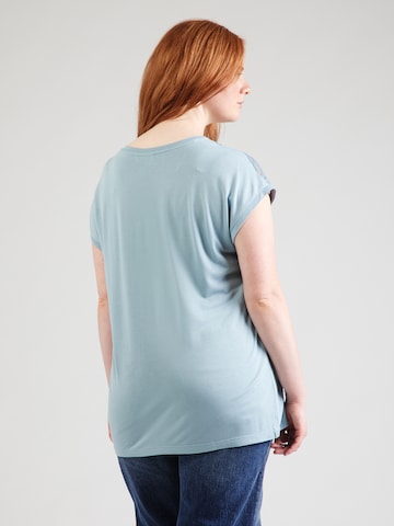 Tricou 'CARFLAKE' de la ONLY Carmakoma pe albastru