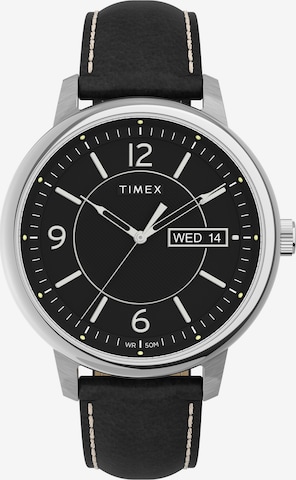 TIMEX Analogt ur 'Chicago City Collection' i sølv: forside