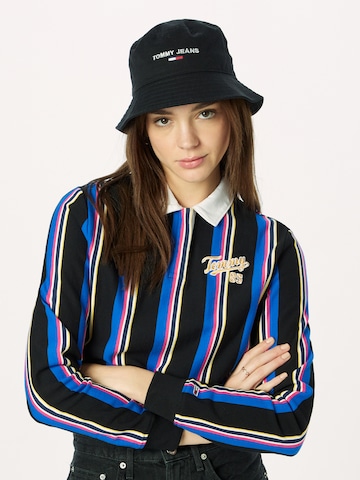Tommy Jeans Shirts 'Collegiate' i sort