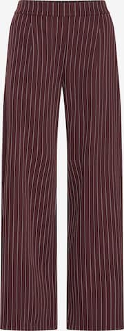 Pantalon à pince 'IHHally' ICHI en rouge : devant