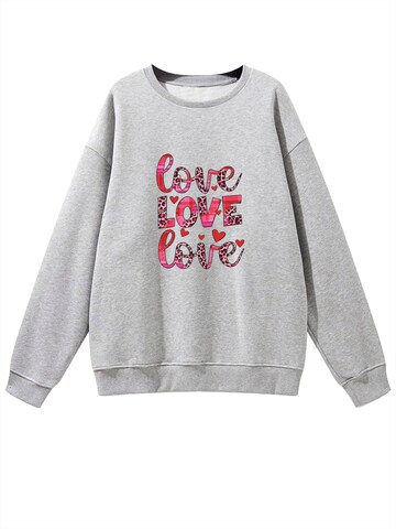 GORHEY Sweatshirt‌ in Grau: Vorderseite