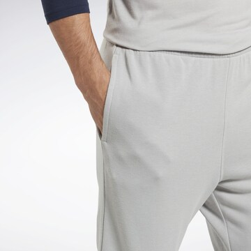 Reebok Tapered Workout Pants in Grey