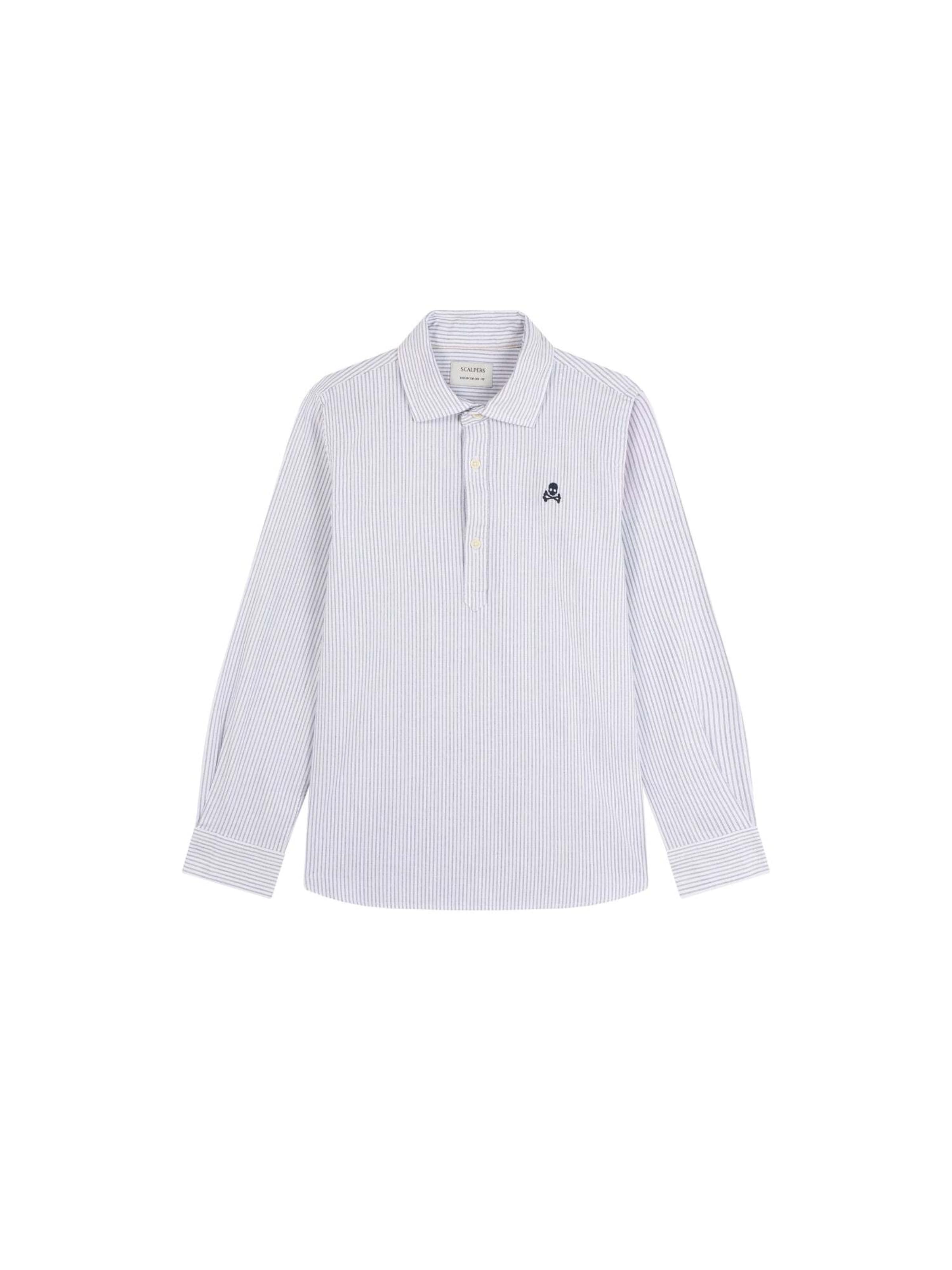 Maglietta di Scalpers in blu: frontale