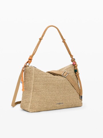Desigual Torba na ramię w kolorze beżowy