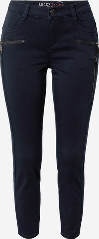 Soccx Slimfit Jeans 'Mira' in Blau: predná strana