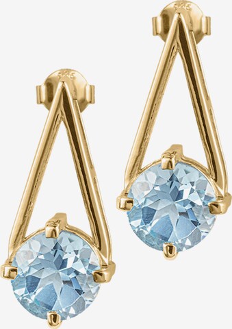 Jacques Lemans Earrings in Blue: front