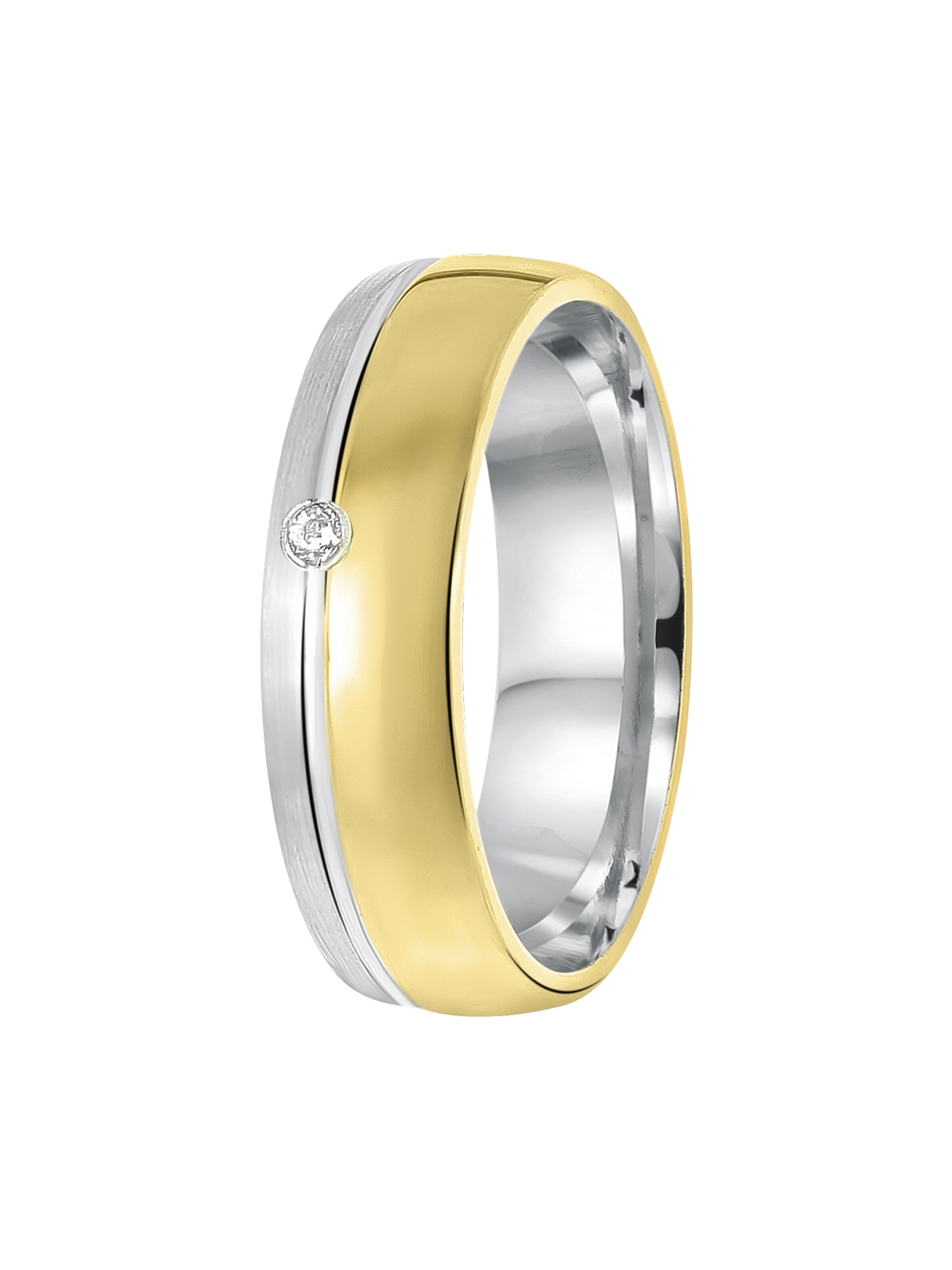 Lucardi Ring in Silber: Vorderseite