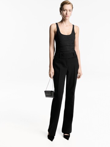 MANGO Shirtbody 'Xeclip' in Schwarz
