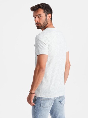 T-Shirt Ombre en blanc