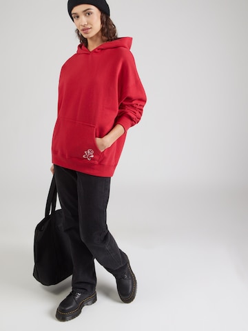 HOLLISTER Суичър в червено