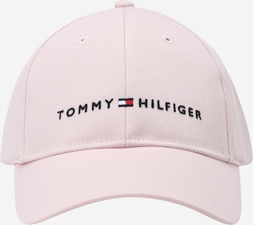 TOMMY HILFIGER Кепка 'Essentials' в Ярко-розовый