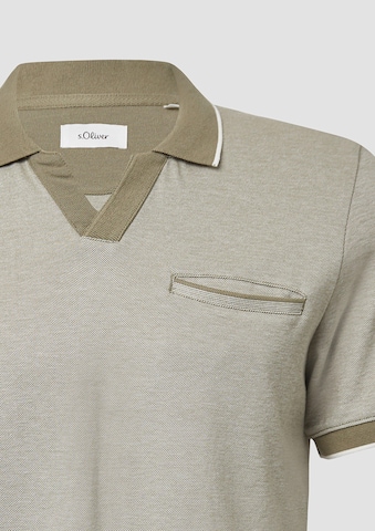 s.Oliver - Camisa em verde
