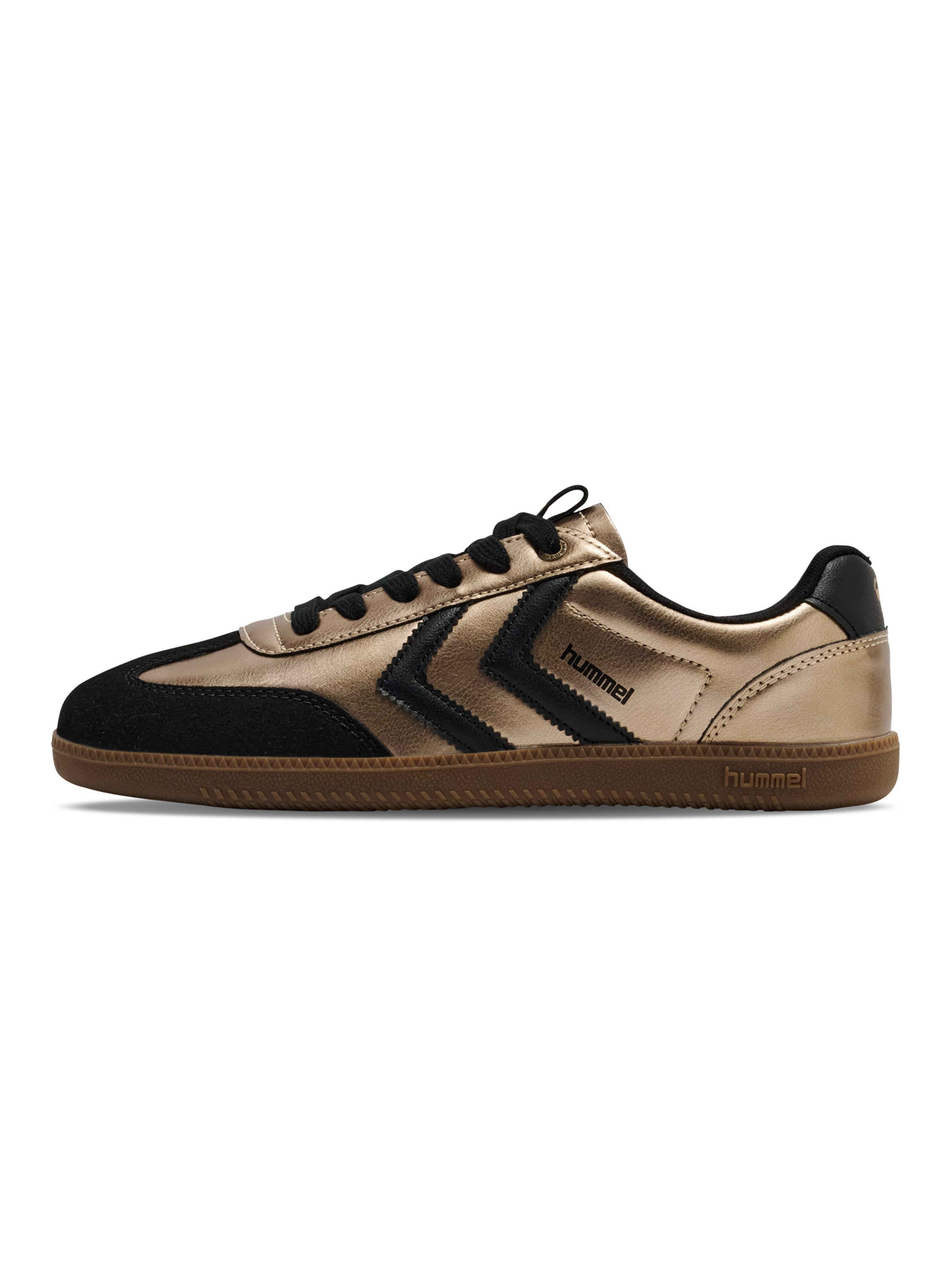 Hummel Sneakers laag in Brons: voorkant