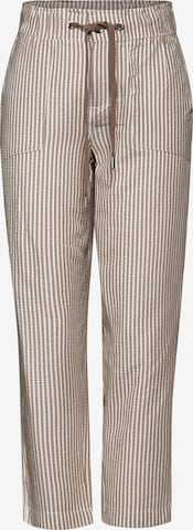 STREET ONE Loosefit Hose in Beige: predná strana