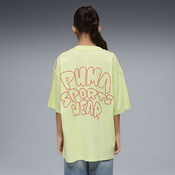 PUMA Shirt in Groen: voorkant