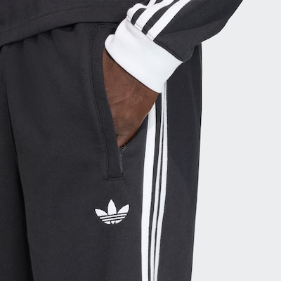 ADIDAS ORIGINALS Trousers in Black / White, Item view