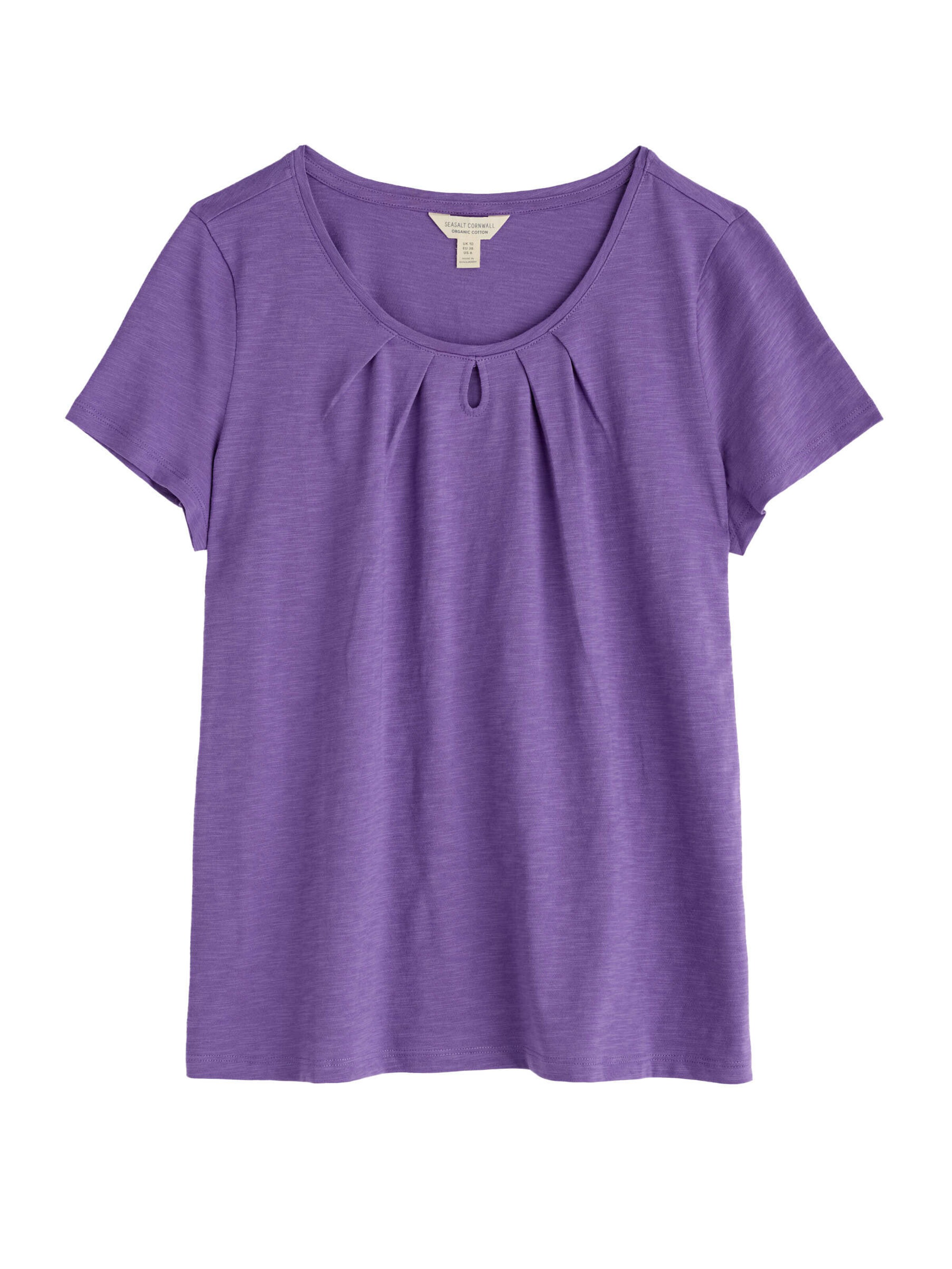 Maglietta 'Appletree' di Seasalt Cornwall in lilla: frontale