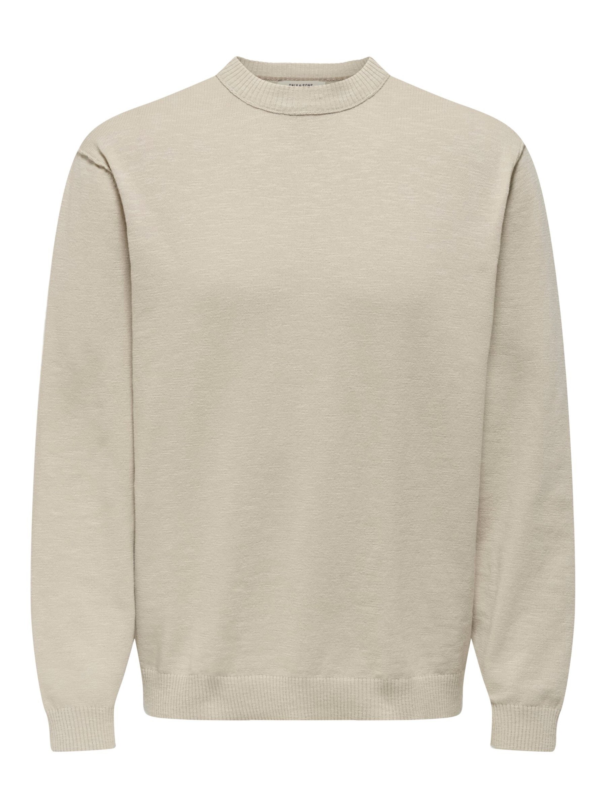 Only & Sons Pullover 'ONSGame' in Beige: Vorderseite