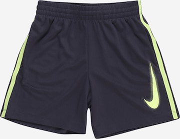 NIKE Workout Pants in Black: front