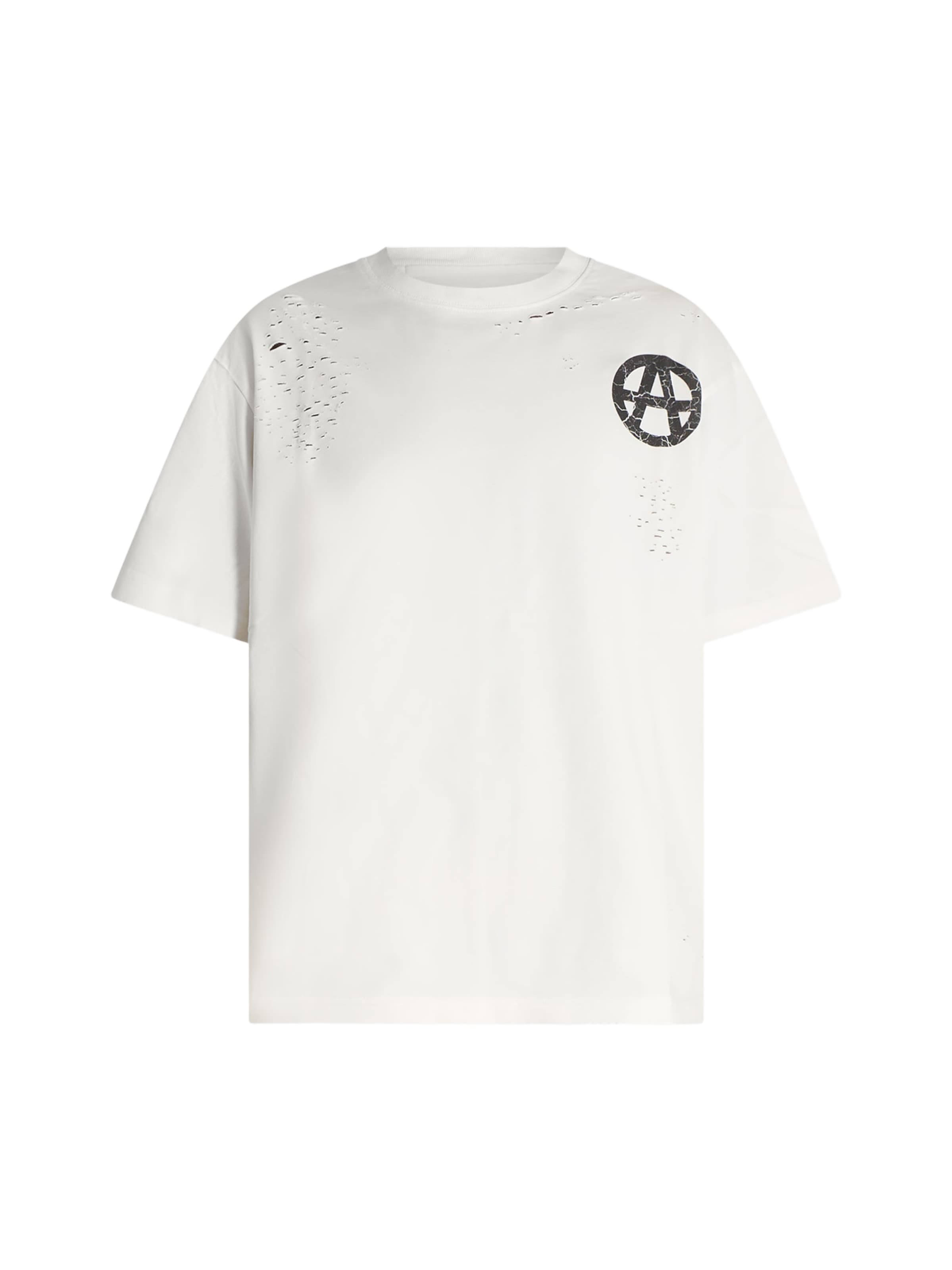 T-Shirt ACUPUNCTURE en blanc : devant
