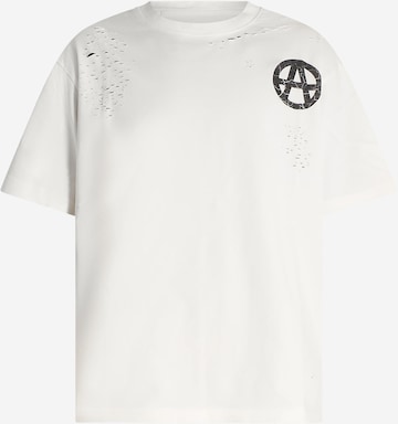 T-Shirt ACUPUNCTURE en blanc : devant