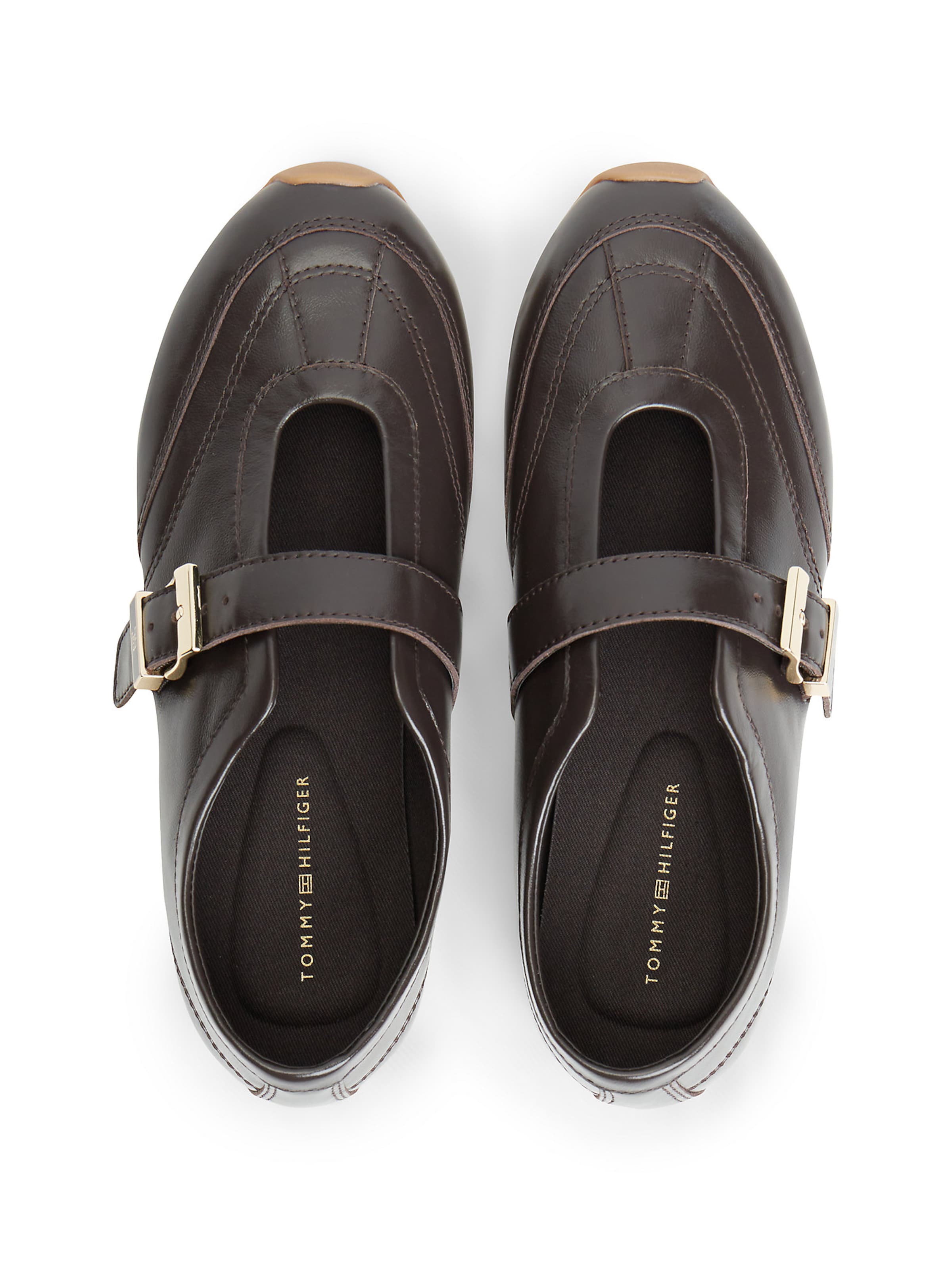 Baskets basses TOMMY HILFIGER en marron