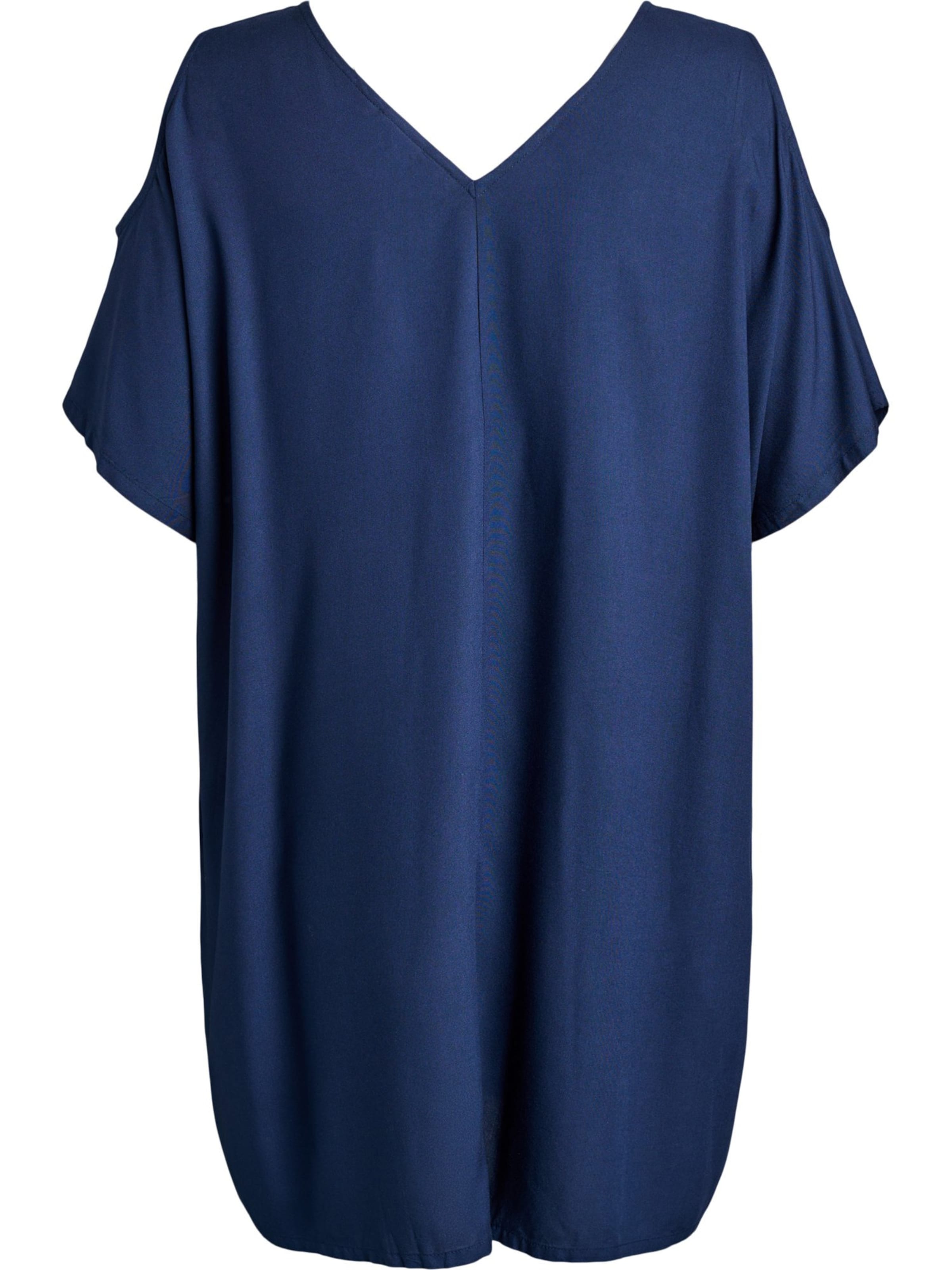 Swim by Zizzi Strandjurk 'SLOW' in Blauw