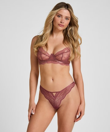 Hunkemöller Boyshorts 'Isabelle' in Purple: front