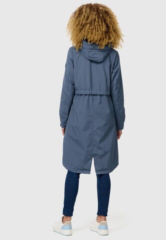 NAVAHOO Raincoat 'Silberperlee' in Blue