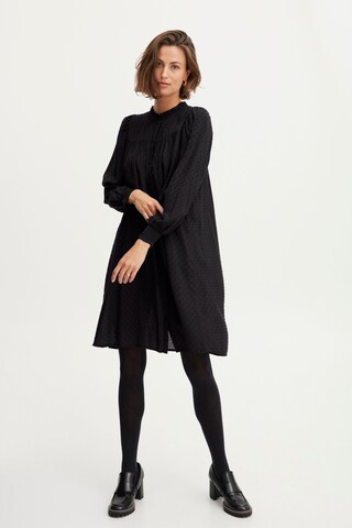Fransa Shirt Dress in Black
