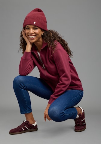 OCEAN SPORTSWEAR Sweatjacke in Rot