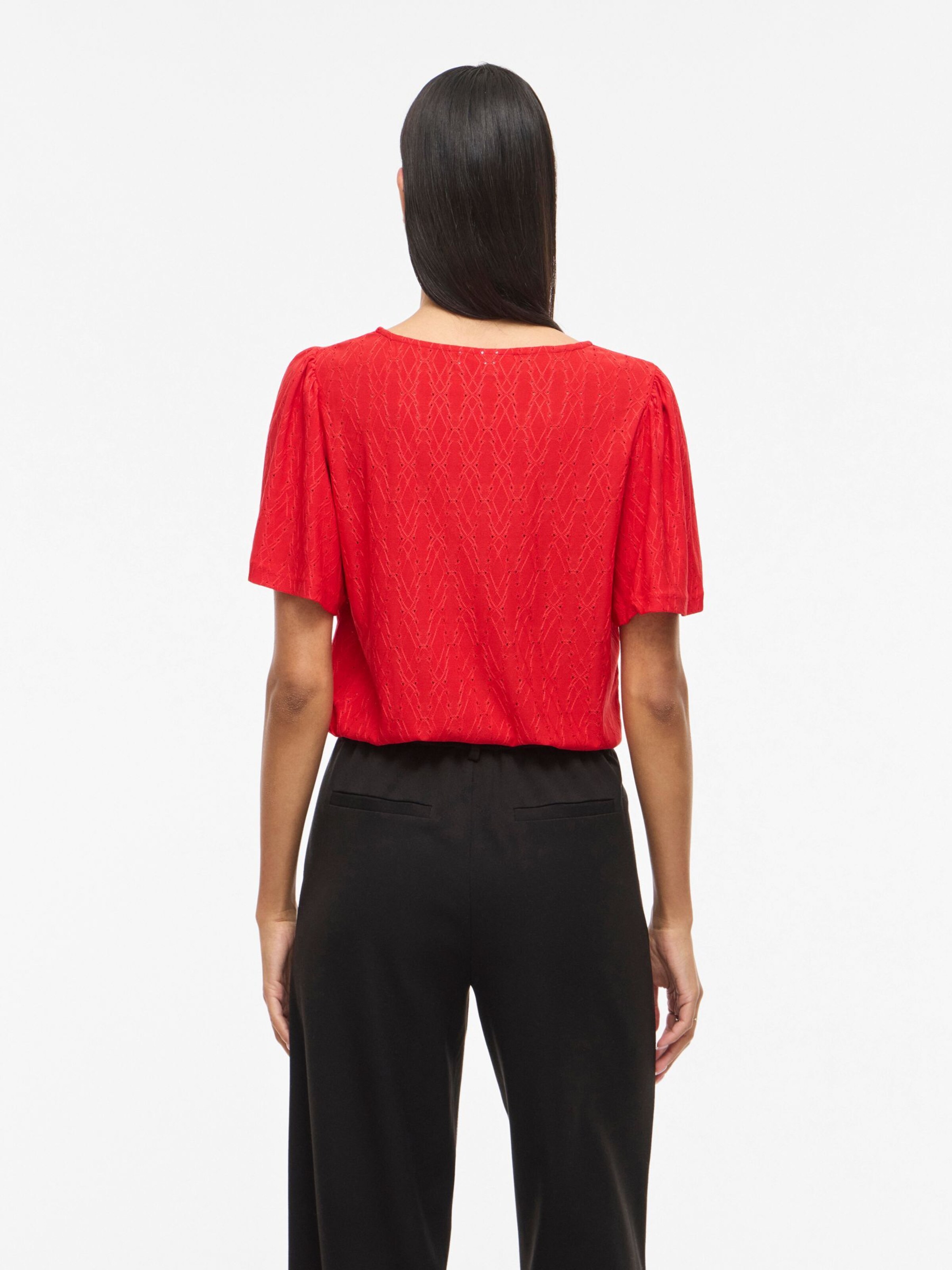 VILA Shirts 'VIBELLI ' i rød