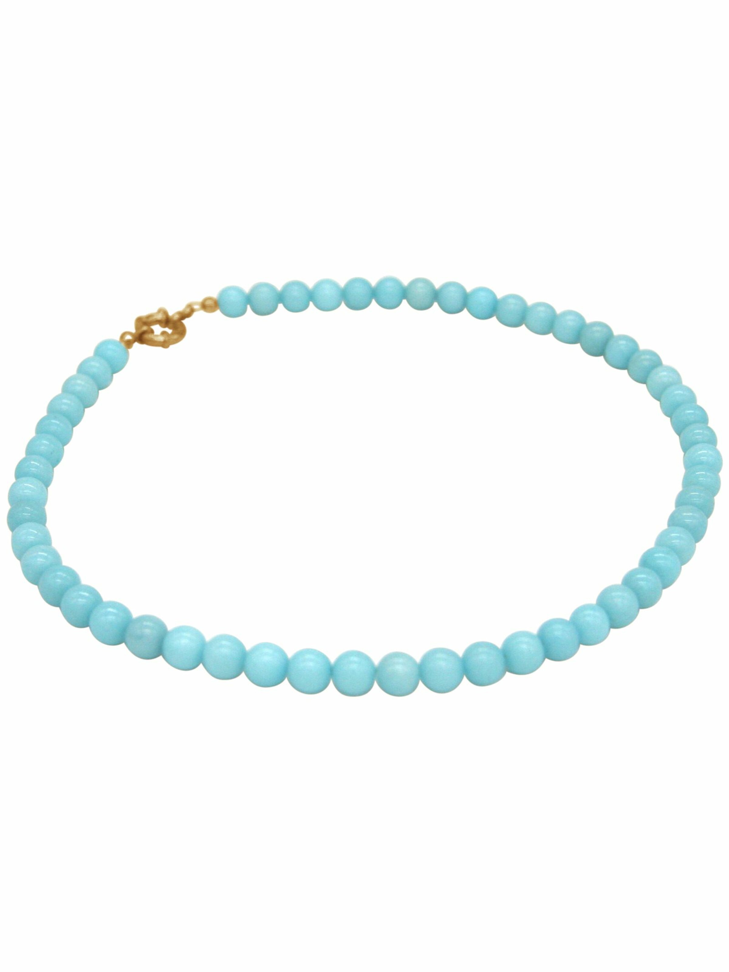 Gemshine Necklace 'TÜRKIS' in Gold