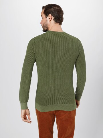 Superdry Regular Fit Pullover 'Academy' in Grün