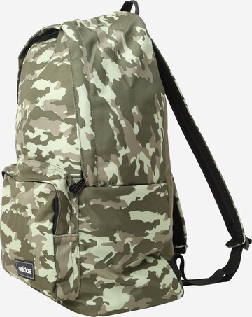 ADIDAS SPORTSWEAR Sports Backpack 'Classic Camo' in Green: front