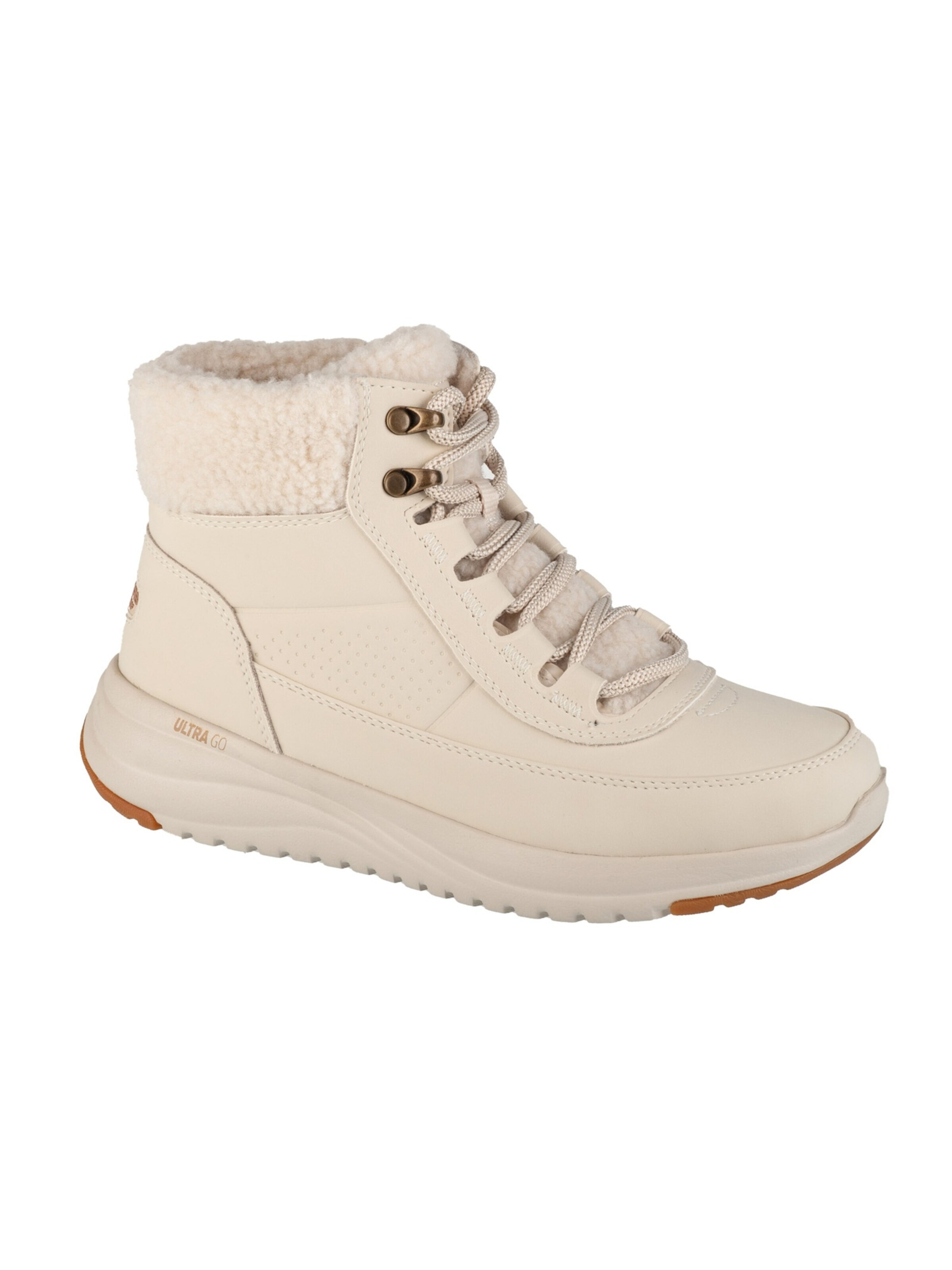 SKECHERS Boots 'Skechers On-The-Go Stellar - Alpine Adventure' in Beige: voorkant