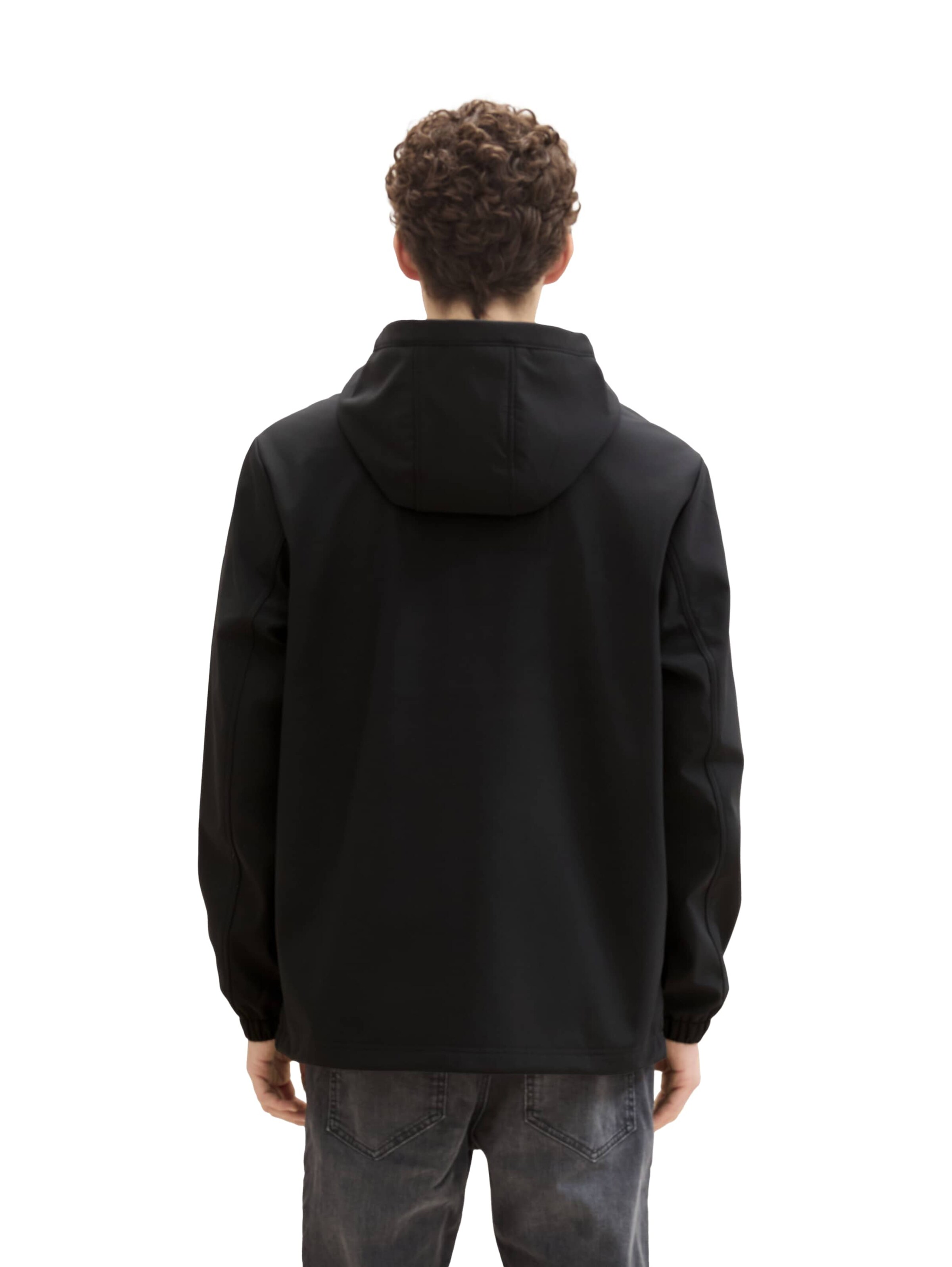 TOM TAILOR DENIM Between-Season Jacket in Black