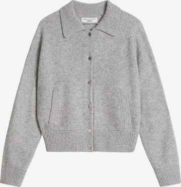 Marc O'Polo DENIM Strickjacke in Grau: Vorderseite