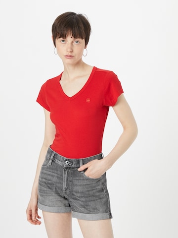 G-Star RAW Shirt 'Eyben' in Rood: voorkant