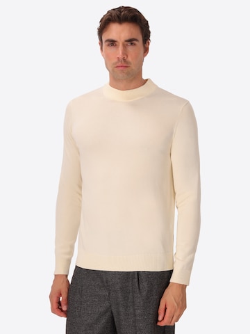 Distretto12 - Jersey 'Perugino' en beige: frente