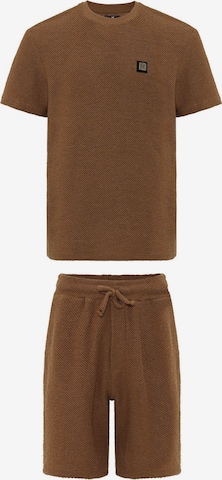 Williot Juoksupuku värissä ruskea: etupuoli