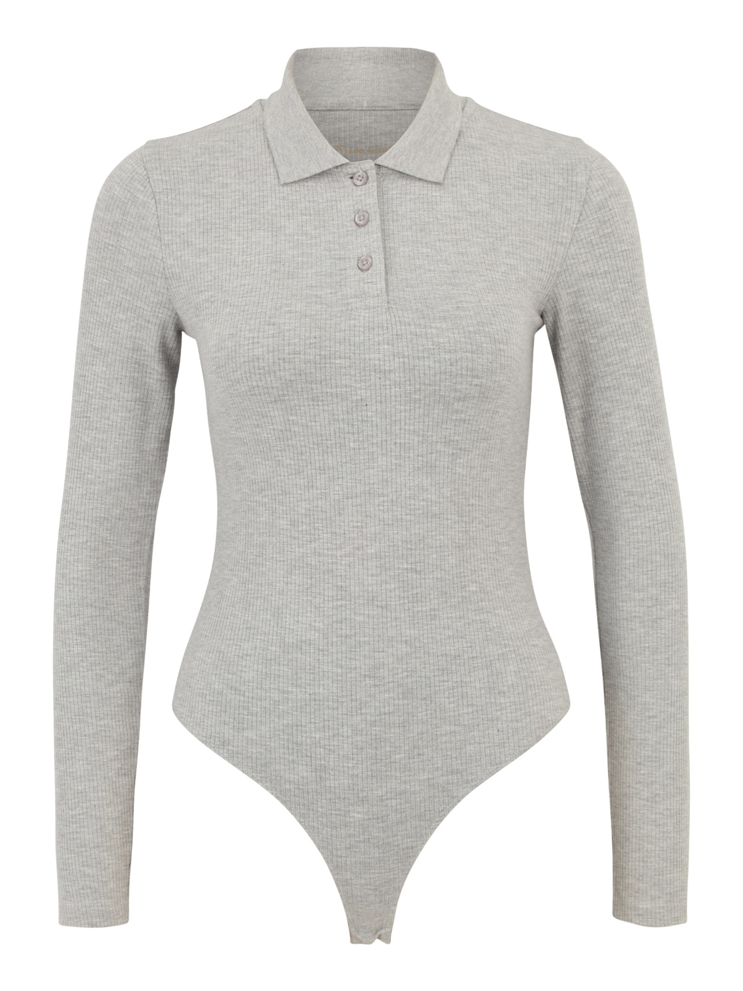 Les Lunes Shirtbody 'AYAA' i grå: forside