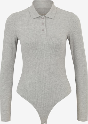 Les Lunes Shirtbody 'AYAA' i grå: forside